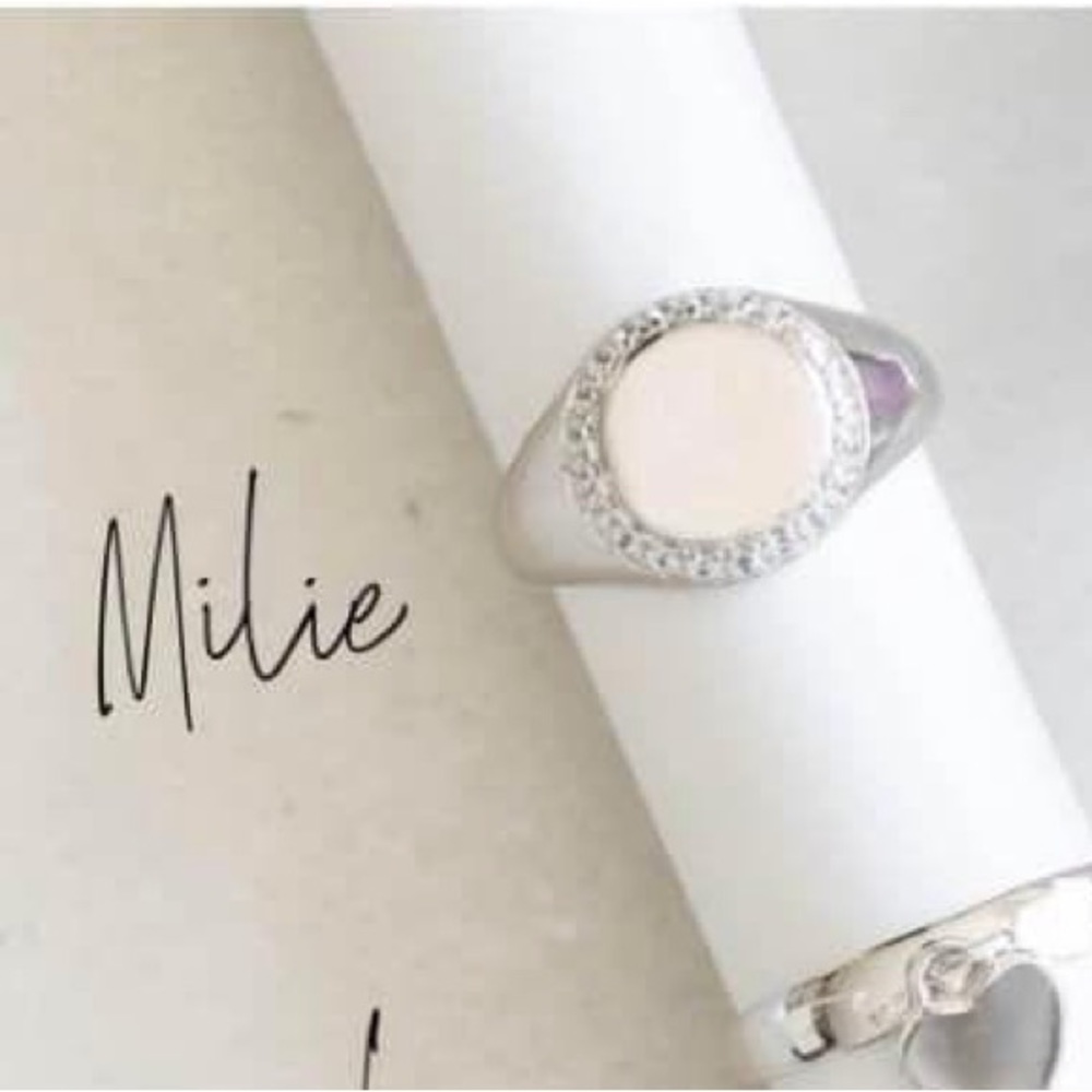 Tocara New Retired Milie Ring Sterling Silver Diami Size 5